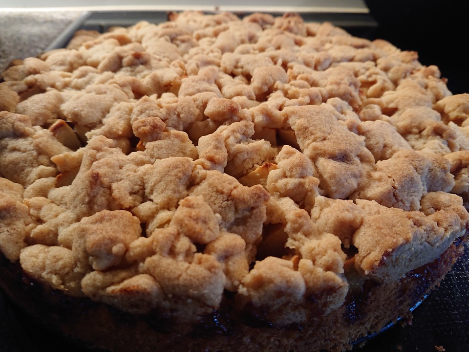Apfelkuchen mit Streuseln vom Blech von heresbach | Chefkoch.de