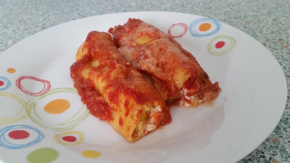 Cannelloni mit cremiger Gemüse-Käse-Füllung von CookingJulie | Chefkoch.de