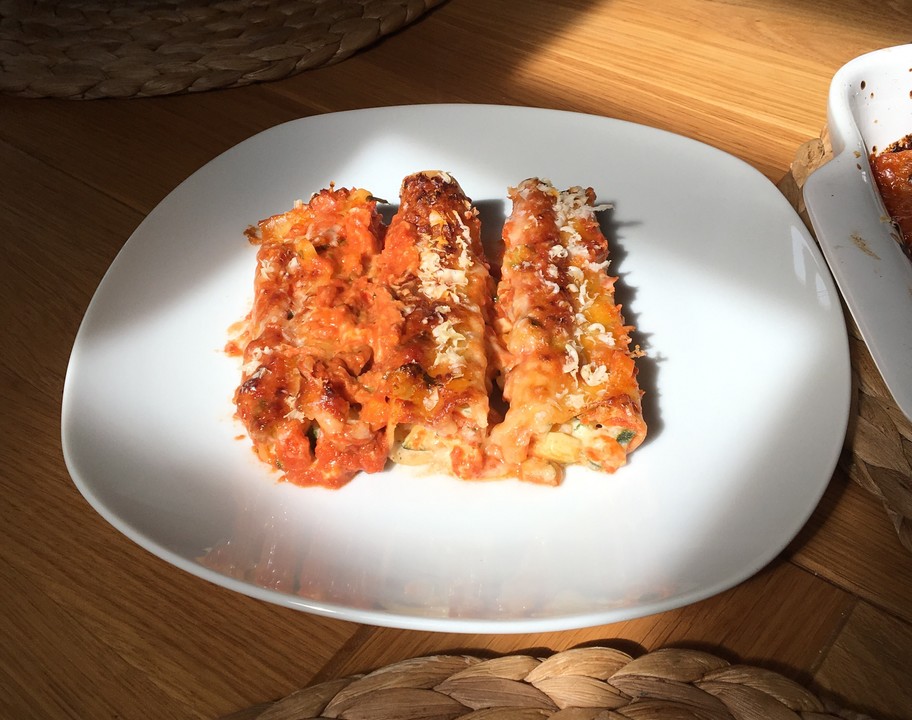 Cannelloni mit cremiger Gemüse-Käse-Füllung von CookingJulie | Chefkoch.de