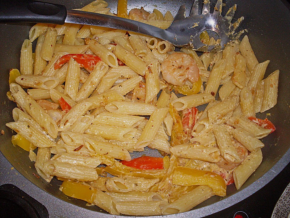 Bunte Nudelpfanne von KlaraDonna | Chefkoch.de