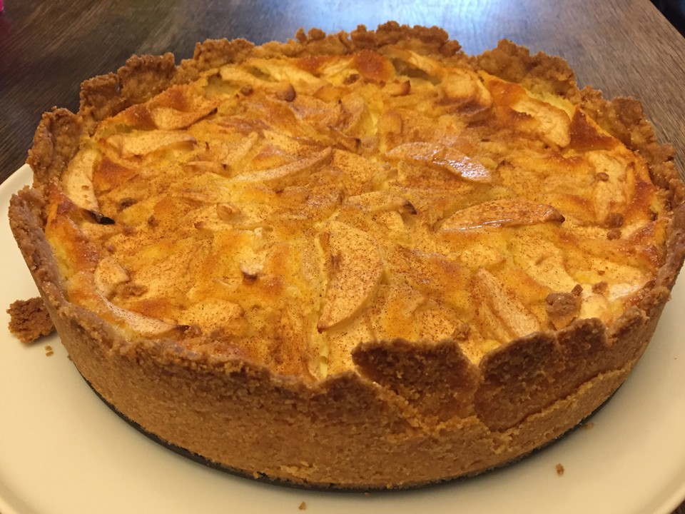 Apfel - Quark - Kuchen mit Zucker und Zimt von reise-tiger | Chefkoch.de