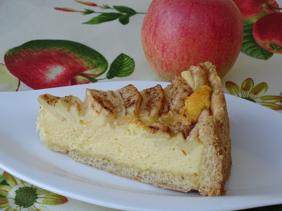 Apfel - Quark - Kuchen mit Zucker und Zimt von reise-tiger | Chefkoch.de