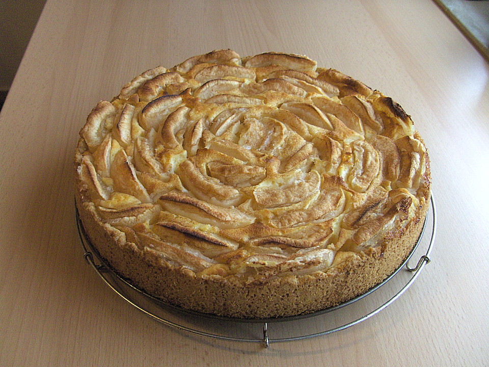 Apfel - Quark - Kuchen mit Zucker und Zimt von reise-tiger | Chefkoch.de