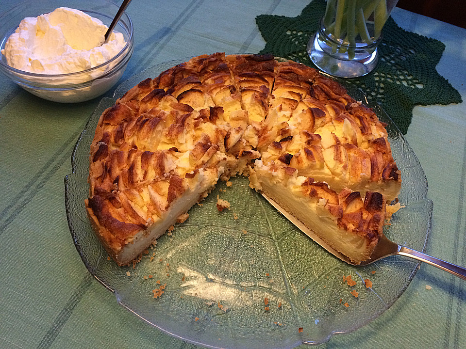 Apfel - Quark - Kuchen mit Zucker und Zimt von reise-tiger | Chefkoch.de