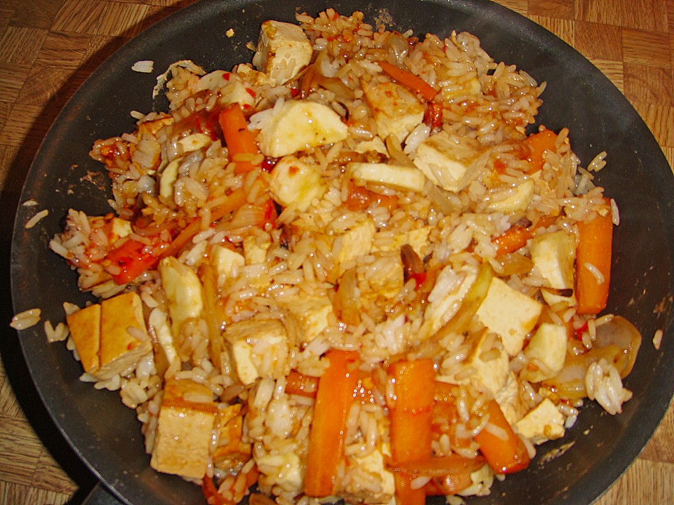 Scharfer Reis mit Tofu von Fusseluhu | Chefkoch.de