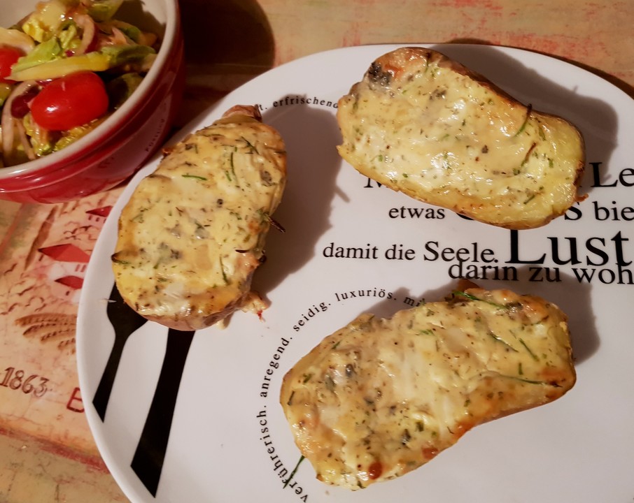 Gefüllte Kartoffeln von pinktroublebee | Chefkoch.de