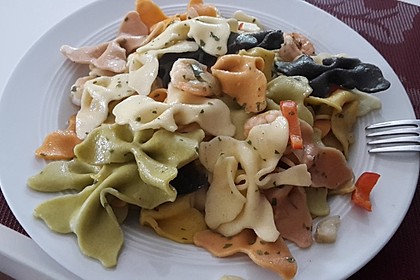 Spaghetti mit Garnelen 32