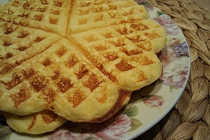 Waffeln ohne Mehl 7