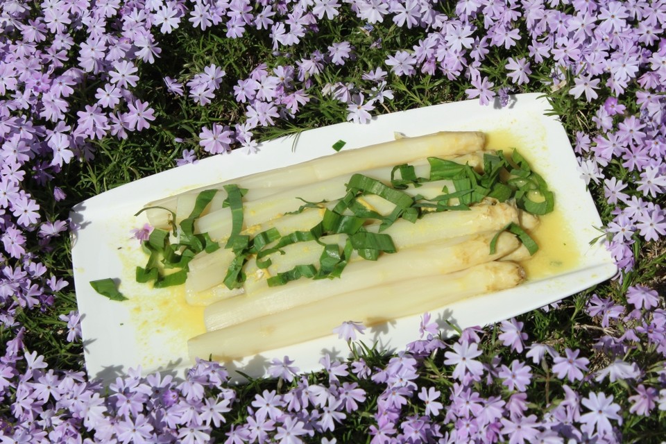 Spargel mit Bärlauch - Vinaigrette von wermut | Chefkoch.de