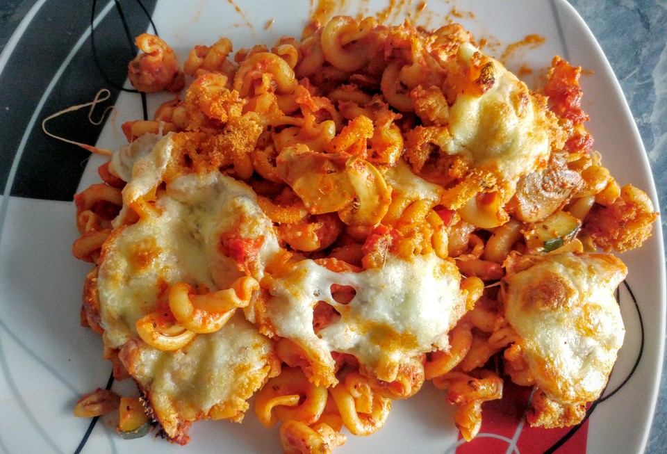 Julies Nudel - Gemüse - Tomaten - Auflauf von CookingJulie | Chefkoch.de