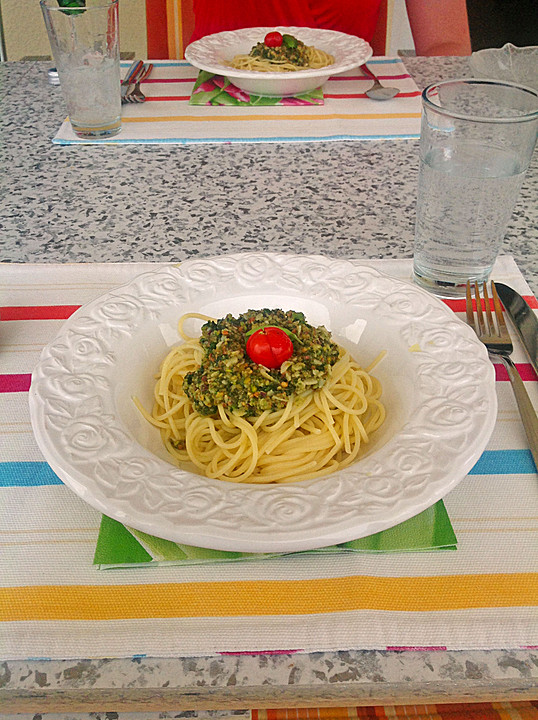 Pesto aus Pistazien von Dr_Brot | Chefkoch.de