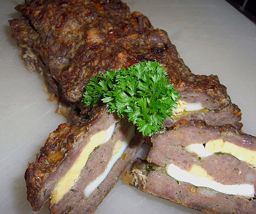 Gefüllte Braten aus Wildschwein- und Rinderhack von Utee | Chefkoch.de