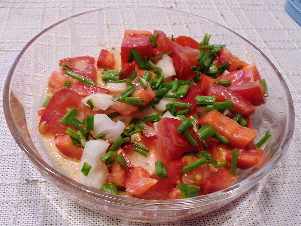 Paprika - Tomaten - Salat von piddy01 | Chefkoch.de