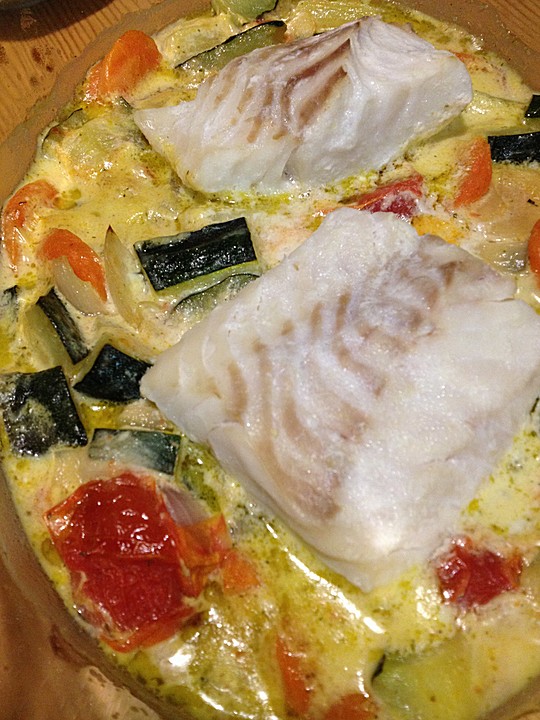 Kabeljaufilet auf Gemüsebett von Hinrich48 | Chefkoch.de