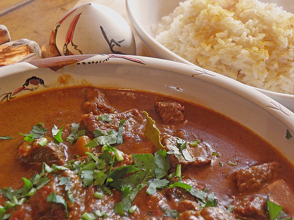 Bangladeshi Curry mit Lamm