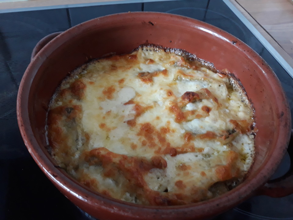 Überbackene Maultaschen mit Schmelzkäse von Tinka55 | Chefkoch.de