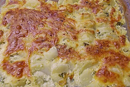 Bärlauch-Kartoffelgratin 9