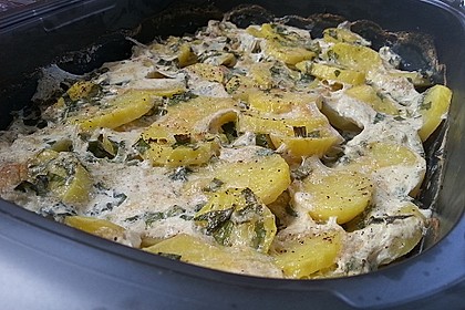 Bärlauch-Kartoffelgratin 18