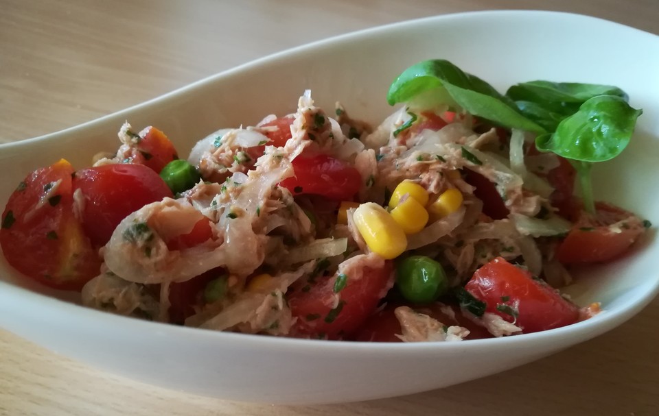 Illes leichter und leckerer Thunfisch - Tomaten - Salat von Illepille ...