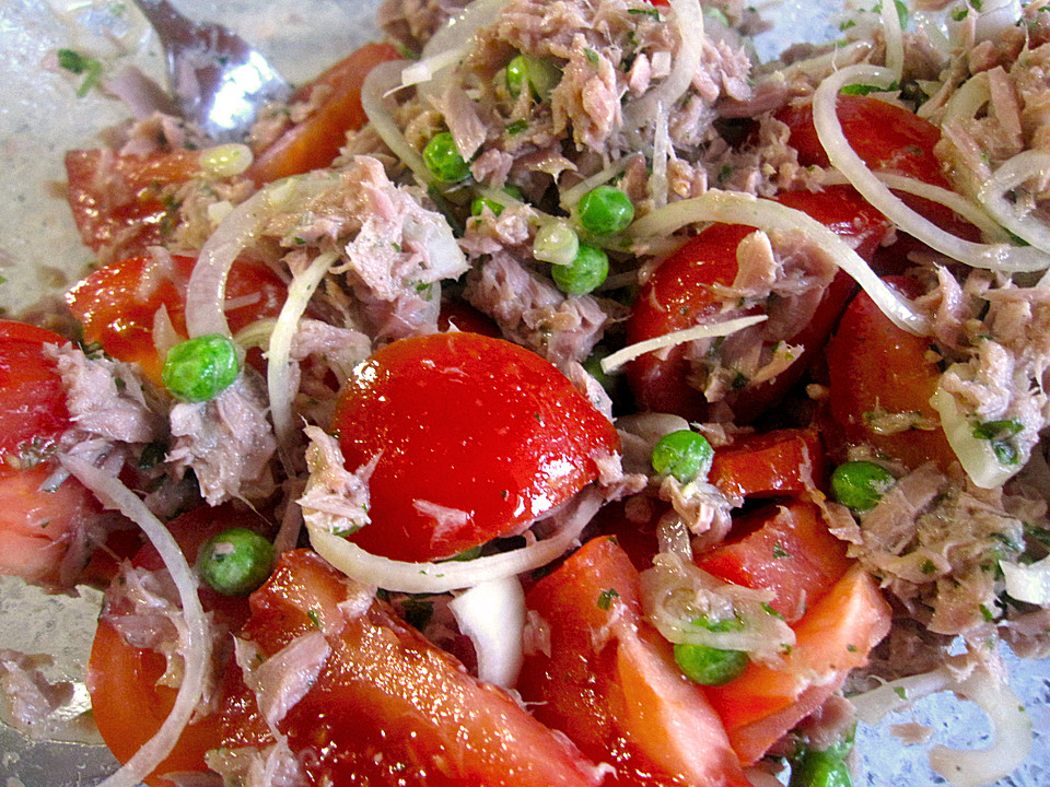 Illes leichter und leckerer Thunfisch - Tomaten - Salat von Illepille ...