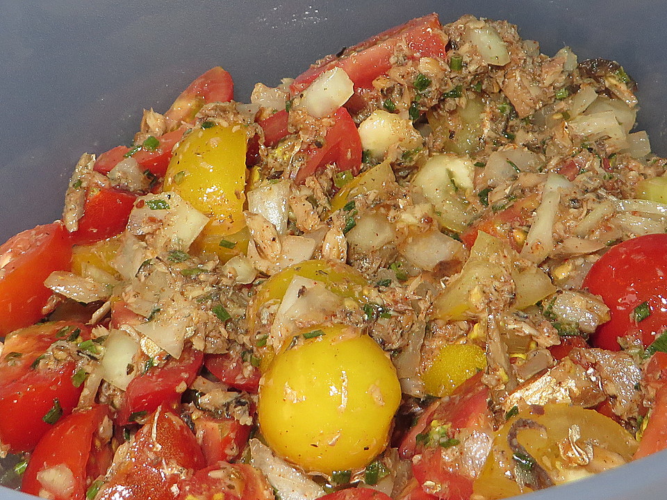 Illes leichter und leckerer Thunfisch - Tomaten - Salat von Illepille ...