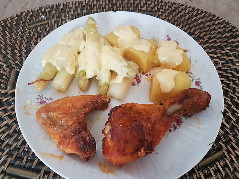 Gegrillte Hähnchenschenkel von abusimpl | Chefkoch.de