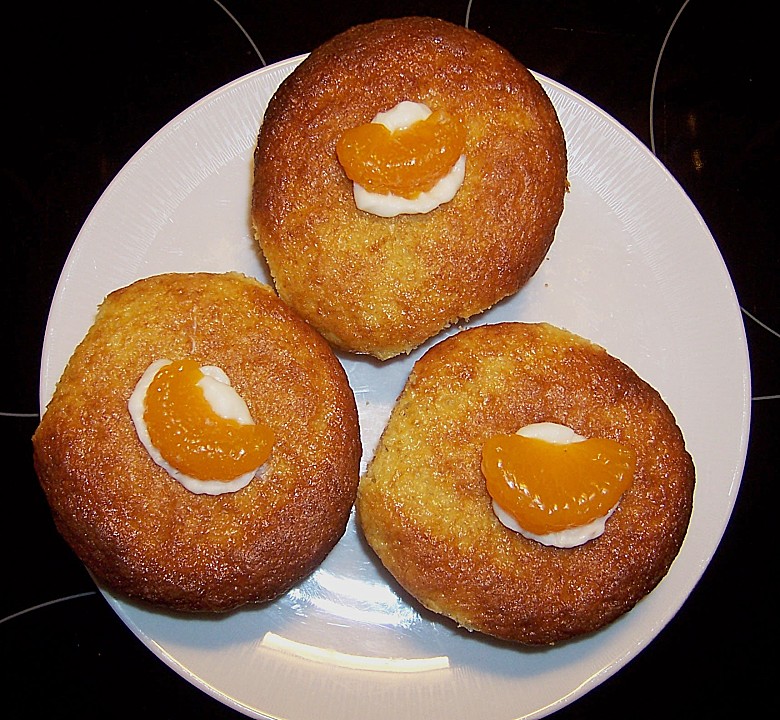 Locker - leichte Mandarinen - Joghurt - Muffins von Lorina | Chefkoch.de
