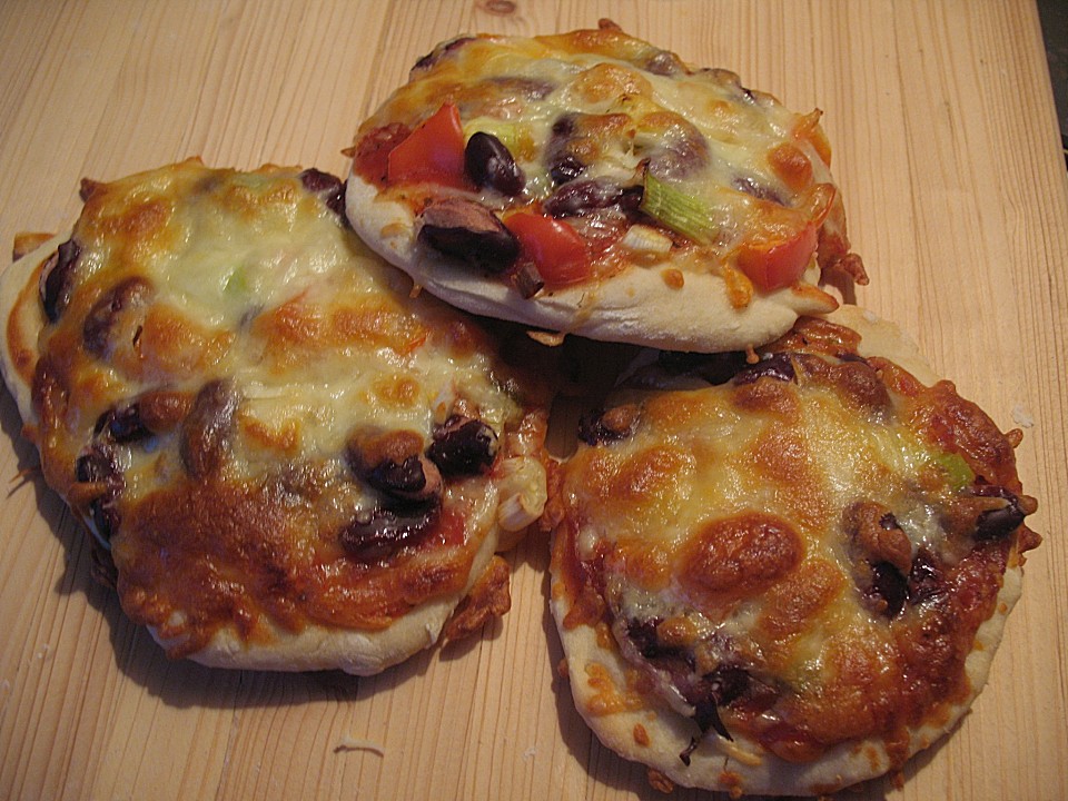 Tex Mex Mini Pizza Ein Sch Nes Rezept Chefkoch De