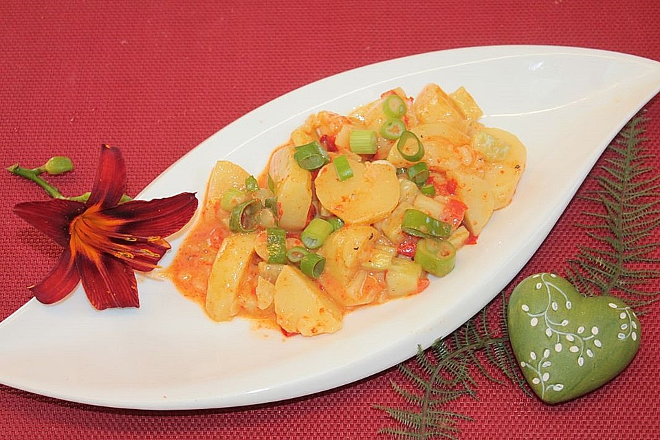 Kartoffelsalat mit Essig und Öl von falkin | Chefkoch.de