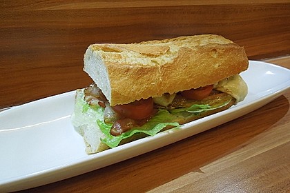 Caprese Bacon Ciabatta Sandwich 16