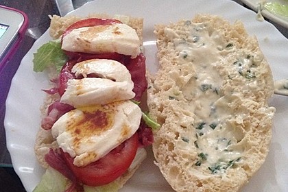 Caprese Bacon Ciabatta Sandwich 24