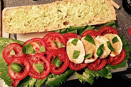 Caprese Bacon Ciabatta Sandwich 13