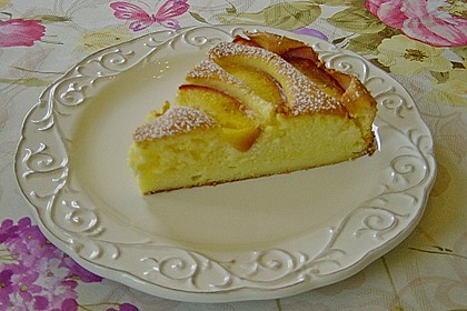 Quarkkuchen mit Pfirsich 4
