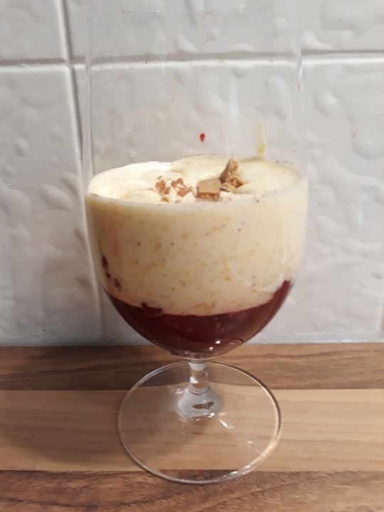 Sabayon mit Weißwein auf Erdbeeren von Corela1 | Chefkoch.de