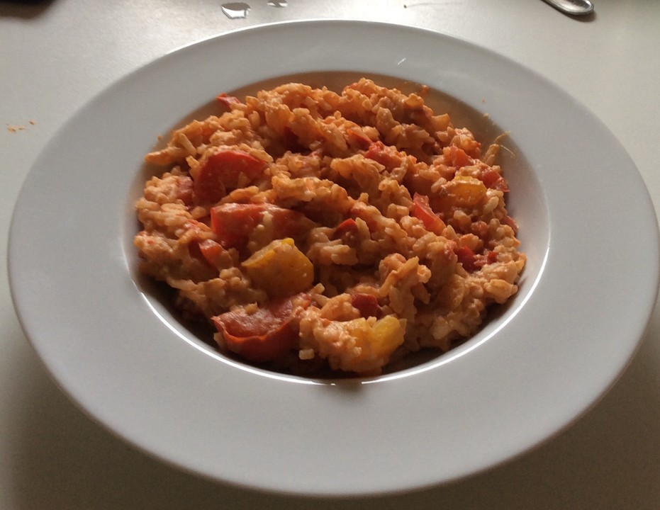 Paprika - Tomaten - Gemüse mit Reis von niki23 | Chefkoch.de