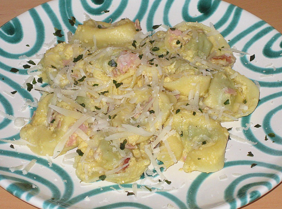 Tortellini Carbonara Ein Sch Nes Rezept Chefkoch De