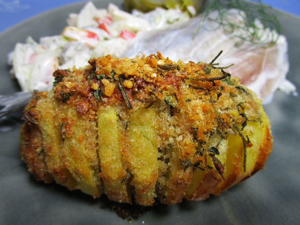 Hasselback - Kartoffeln