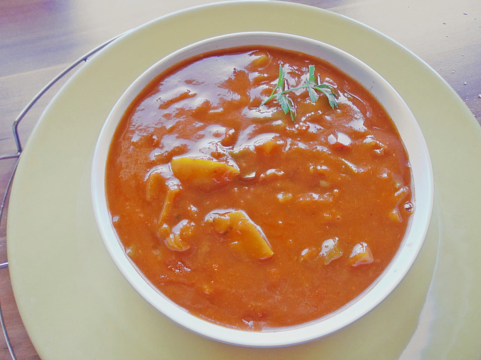 Paprikasoße / Zigeunersoße von julaikafromjamaika Chefkoch.de