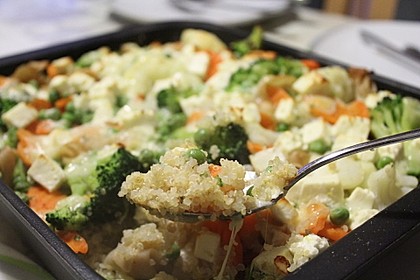 Quinoa - Gemüse - Auflauf 1