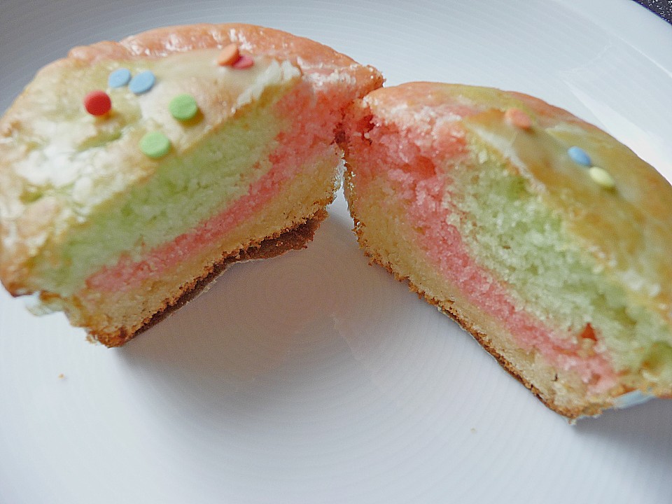 Bunte Muffins von DasLau | Chefkoch.de