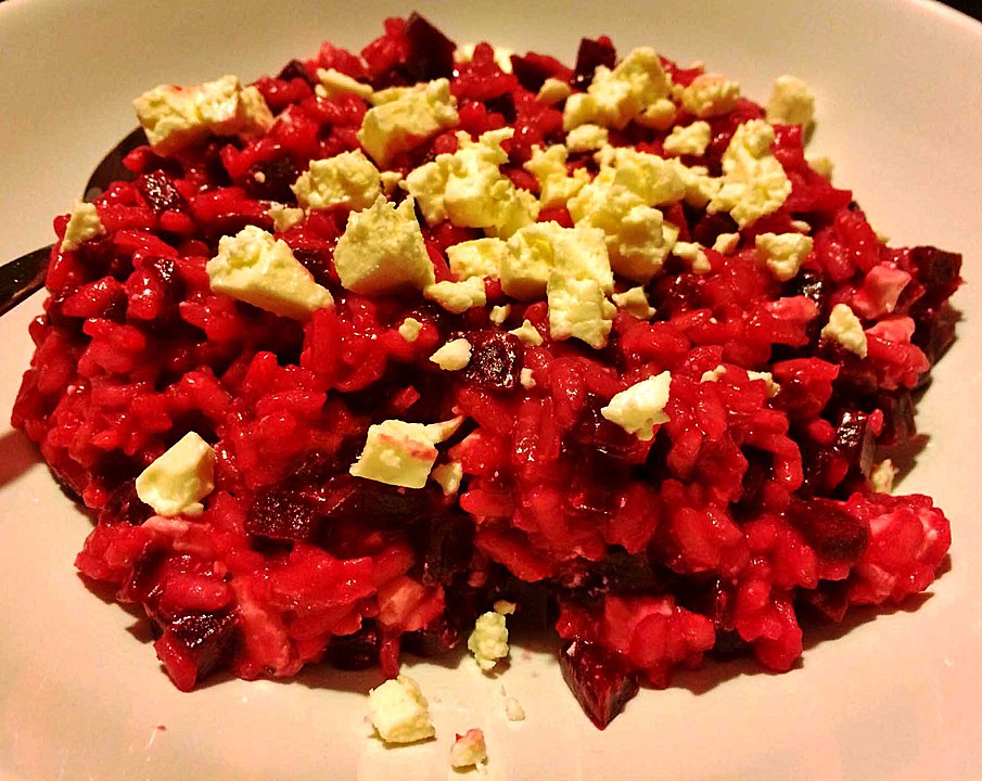 Rote Bete - Risotto Mit Fetakäse | Chefkoch.de