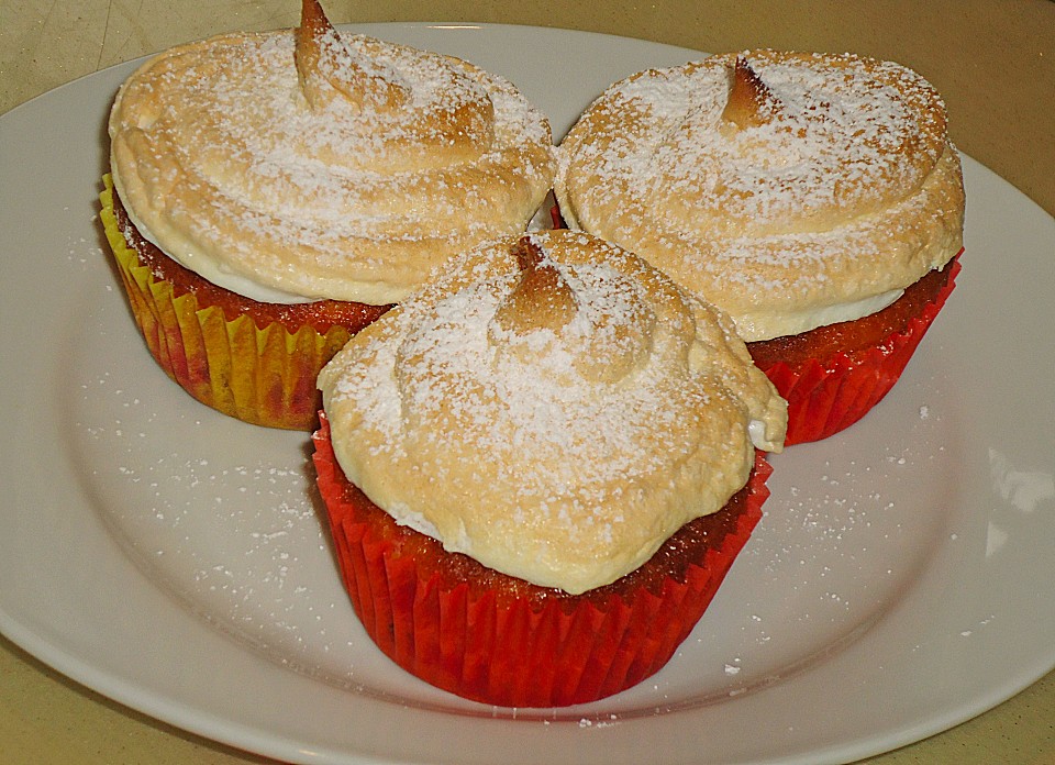 Johannisbeer - Baiser - Muffins von GoldeneKochmütze | Chefkoch.de