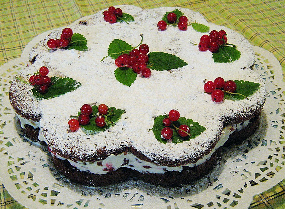 Johannisbeertorte mit frischen Beeren von mickyjenny | Chefkoch.de