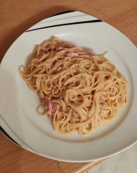 Spaghetti alla panna von sonnenschweif | Chefkoch.de