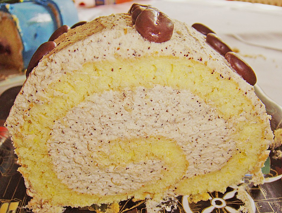 Biskuitrolle mit Kaffeecreme von sandy07 | Chefkoch.de