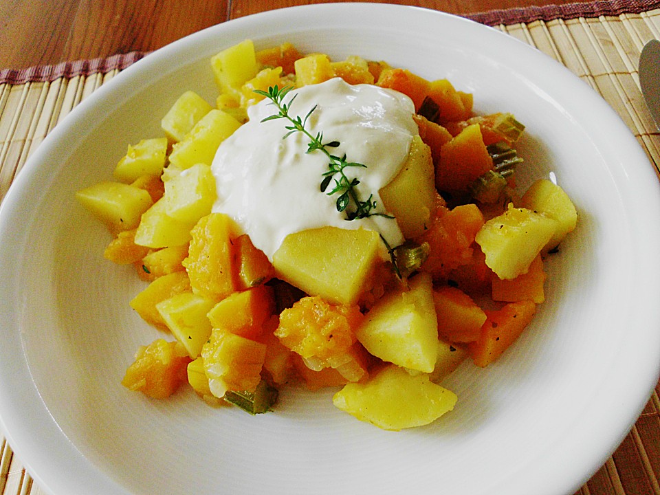 Vegetarisches Kürbis - Kartoffel - Gulasch | Chefkoch.de