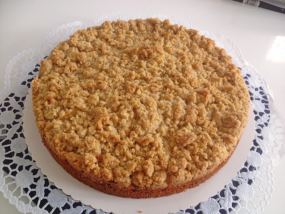 Apfelkuchen mit Butterstreuseln von bärenmama | Chefkoch.de