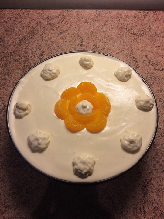Käse - Sahne - Torte mit Mandarinen von Sa-Su8 | Chefkoch.de