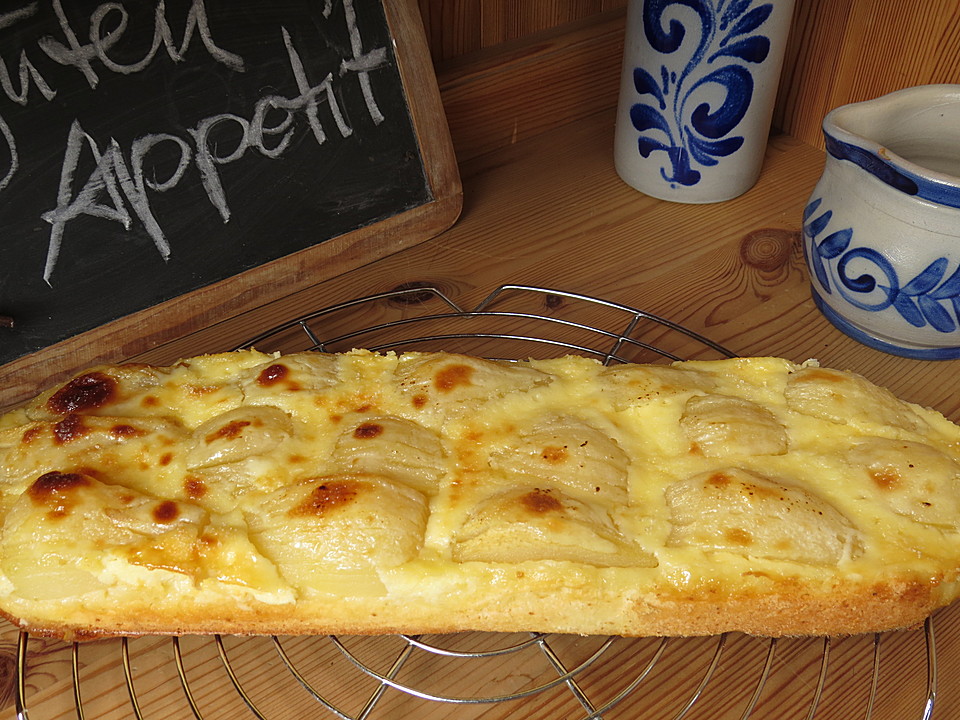 Birnenkuchen mit Rahmguss von Sivi | Chefkoch.de
