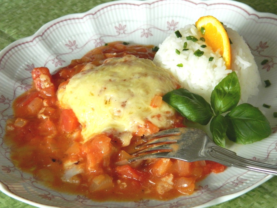 Seelachsfilet mit Tomatensauce von always | Chefkoch.de